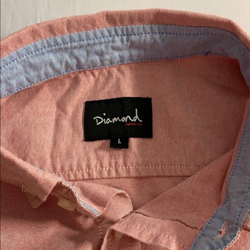 Diamond Supply Co. Dress Shirt L